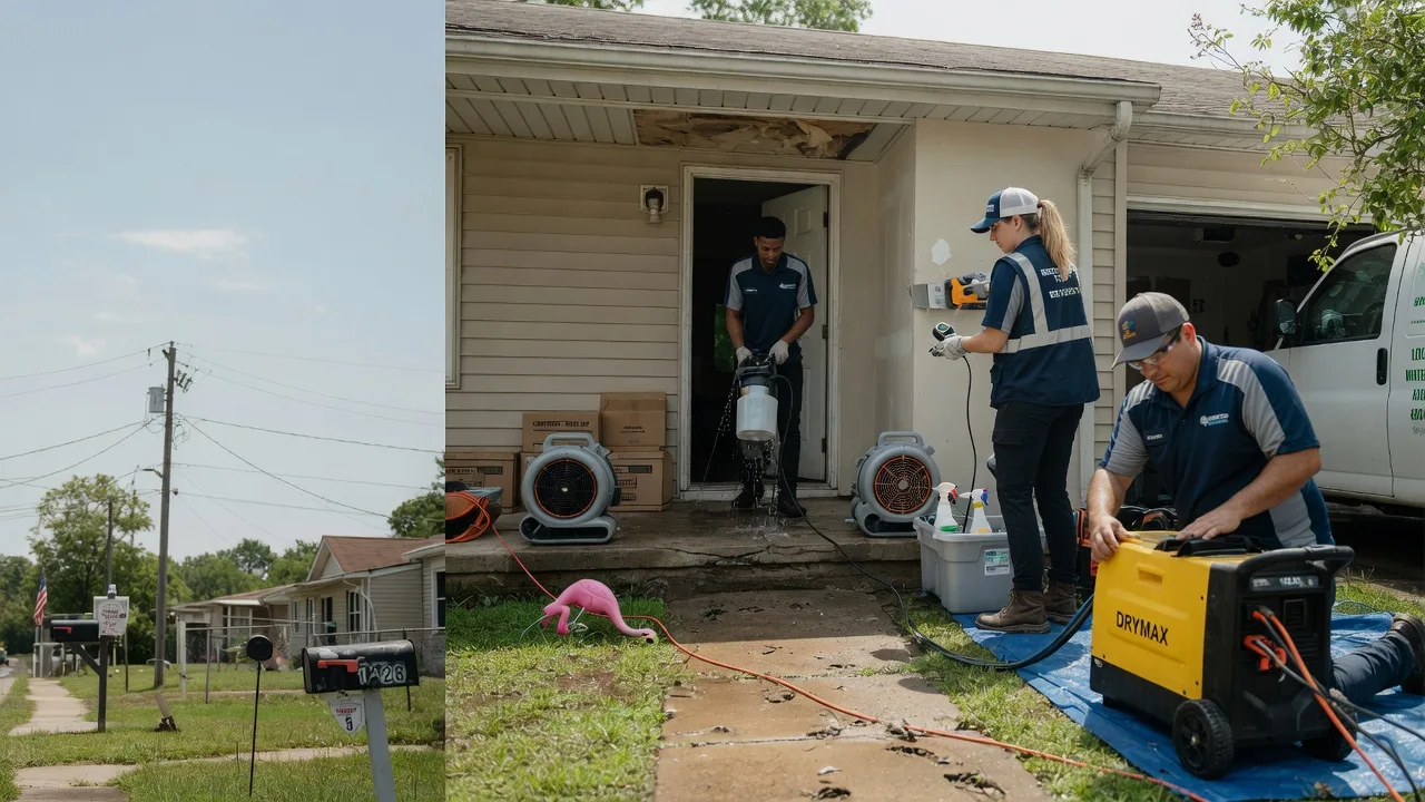 Storm Damage Water Removal in Lucerne, MO near me